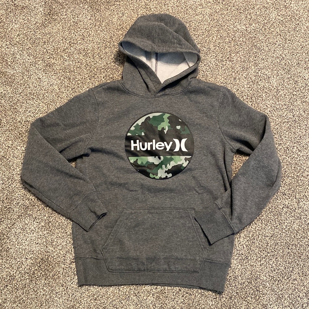 Hurley Camo Hoodie size 14/16
